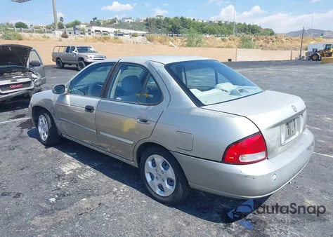 2003 Nissan Sentra Xe z USA, uszkodzony, nr VIN 3N1CB51D53L777242